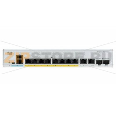 Коммутатор 8xGE, 2xSFP Cisco C1000-8T-2G-L 
