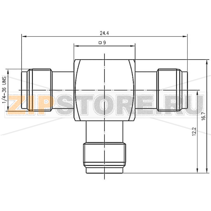 Разъем SMBA, гнездо SMA, 1 шт Telegärtner J01155A0011 