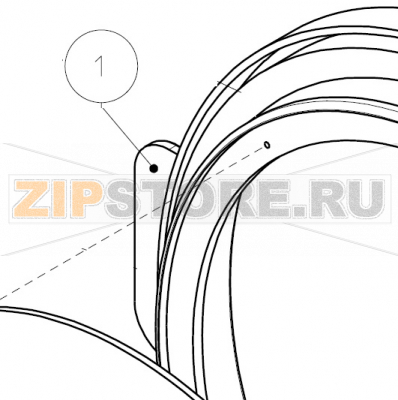 Oblo ES 10/34 (colore grigio) Imesa ES 10                     Oblo ES 10/34 (colore grigio) Imesa ES 10Запчасть на сборочном чертеже под номером: 1Название запчасти на итальянском языке: Oblo ES 10/34 (colore grigio) Imesa ES 10