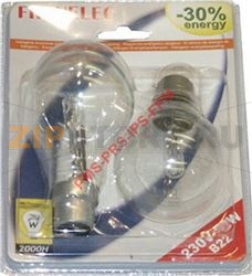 LAMPE ECO HALO 28W B22 2000H *2*BLISTER 