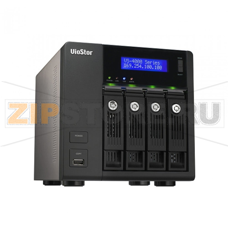 Сервер IP-видеонаблюдения QNAP VS-4008-PRO 