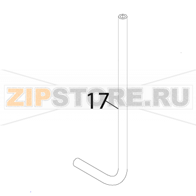 Black rubber pipe Ø17x10 Fagor FI-48 B Black rubber pipe Ø17x10 Fagor FI-48 BЗапчасть на деталировке под номером: 17Название запчасти Fagor на английском языке: Black rubber pipe Ø17x10 FI-48 B.