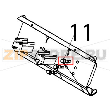 Лампа сигнальная, красная 230 В Angelo Po 091CP1E Лампа сигнальная, красная 230 В Angelo Po 091CP1EЗапчасть на деталировке под номером: 11