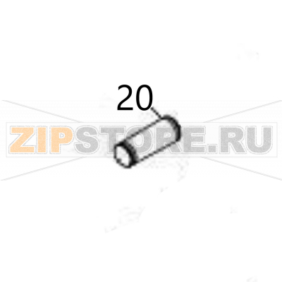 Tension roller shaft Sato DR308e Tension roller shaft Sato DR308eЗапчасть на деталировке под номером: 20Название запчасти на английском языке: Tension roller shaft Sato DR308e.