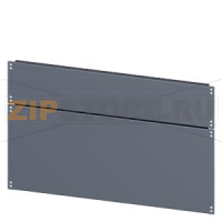 SIVACON, base, EMC, IP40, D: 600 mm, W: 800 mm, zinc-plated Siemens 8MF1086-2UB42-0