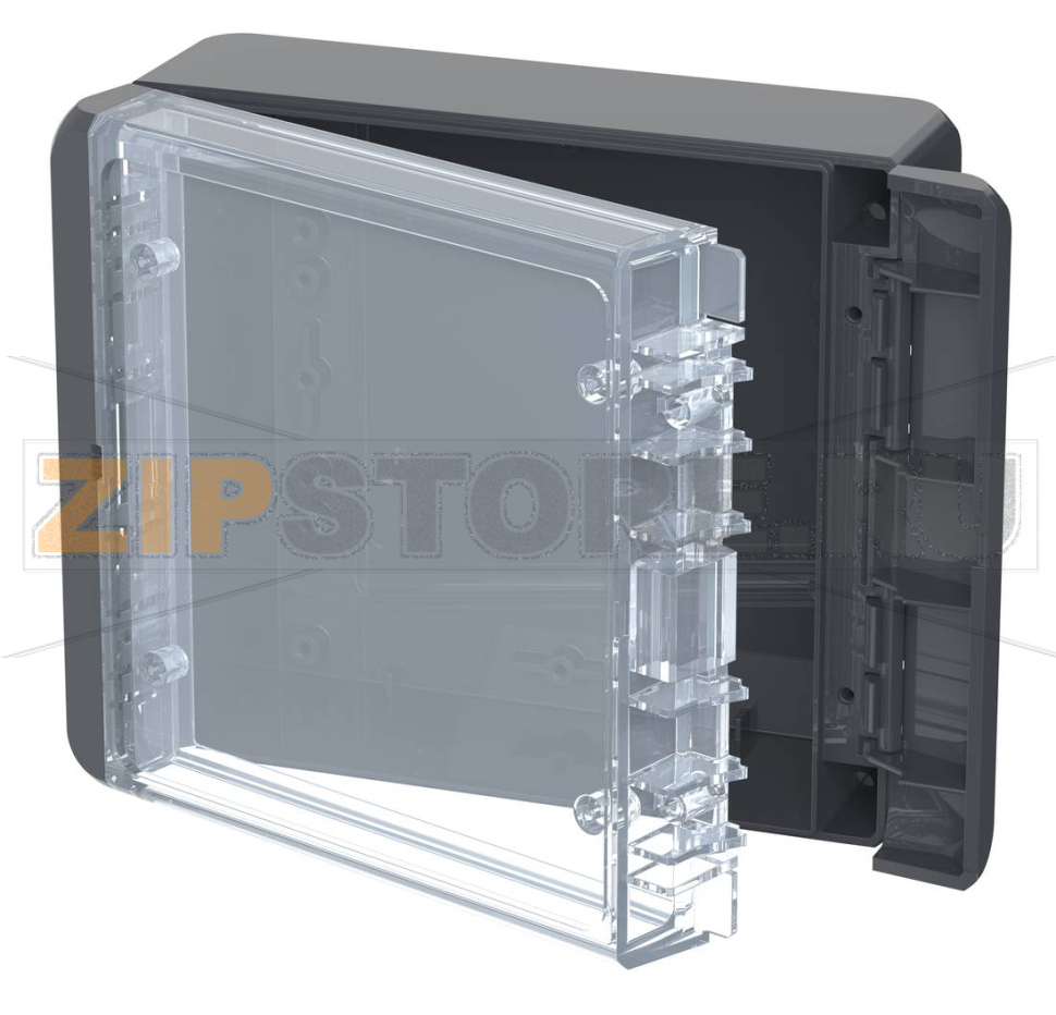 Корпус, 151x125x60 мм, поликарбонат UL 94 V0, прозрачная крышка Bopla B 141306 PC-V0-G 7024 