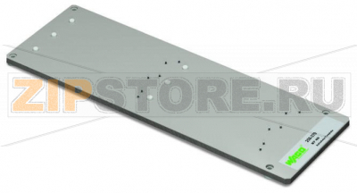 Крепеж; для плоттера; Несущая пластина для Murrplastik: MP-400 - KS 4/12, 4/18, 4/23, 4/30; светло-серые Wago 258-370 