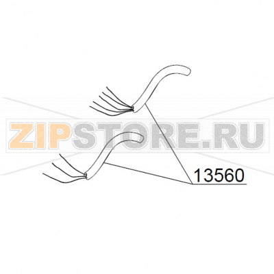 Cavo alimentazione 4x4x2500 DIHR GS 50 Cavo alimentazione 4x4x2500 DIHR GS 50Запчасть на деталировке под номером: 13560Название запчасти на итальянском языке: Cavo alimentazione 4x4x2500 DIHR GS 50