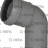 ELBOW FITTING HT 67°30&#039; - ø 32MM - ELBOW FITTING HT 67°30&#039; - ø 32MM