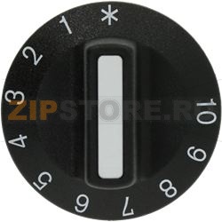 BLACK KNOB ø 42 mm 1-10 