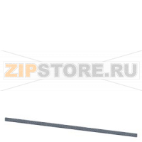 SIVACON, mounting rail, universal, suitable for cabinet height 2200 mm, L: 2050 mm, zinc-plated Siemens 8MF1205-2AS30