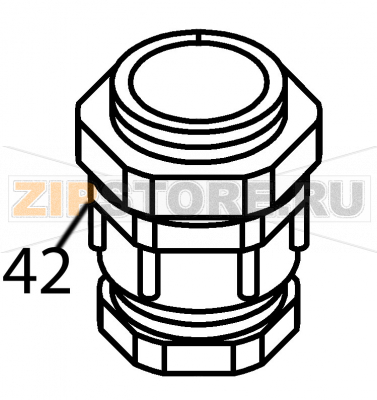Stuffing box PG-42 Fagor FI-2700I Stuffing box PG-42 Fagor FI-2700IЗапчасть на деталировке под номером: 42Название запчасти Fagor на английском языке: Stuffing box PG-42 FI-2700I.