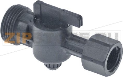STOP VALVE BRITA  3/8F - 3/4M 