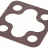 Прокладка плоская Hirschmann GSA 200-4 NBR LIGHT BROWN - Прокладка плоская Hirschmann GSA 200-4 NBR LIGHT BROWN