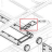 Lower wash arm support Comenda AC2