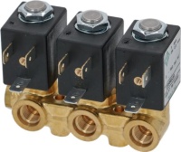 БЛОК ИЗ ТРЕХ ЭЛЕКТРОМАГНИТНЫХ КЛАПАНОВ ODE Ø 1/8" 230В