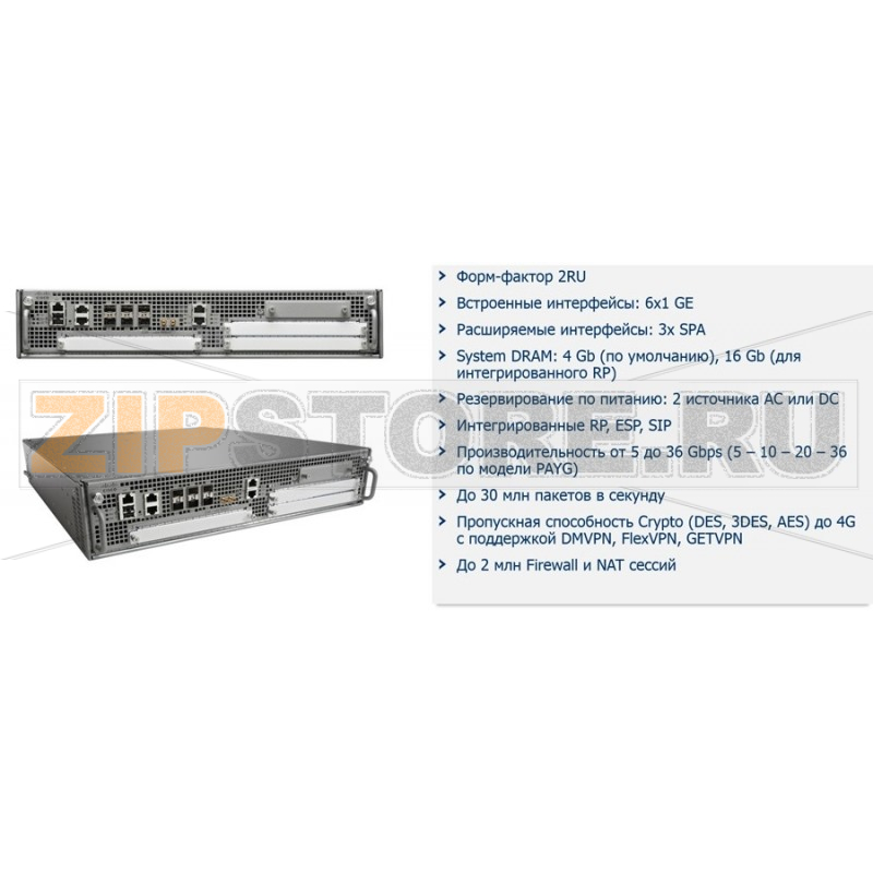 Маршрутизатор Cisco ASR1002-X 