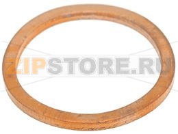 ПЛОСКАЯ МЕДНАЯ ПРОКЛАДКА Ø 22X18X1,8 ММ 