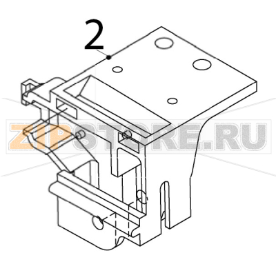 Swich box Hoshizaki IM-65NE-25 Swich box Hoshizaki IM-65NE-25Запчасть на деталировке под номером: 2