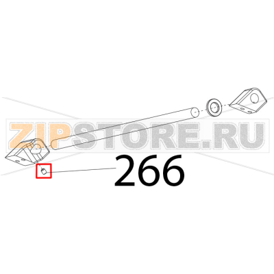 Vite senza testa DIN916, M5x6NE Sirman Palladio 300 Vite senza testa DIN916, M5x6NE Sirman Palladio 300Запчасть на деталировке под номером: 266