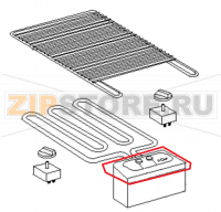 Control case top Roller Grill 140 D 