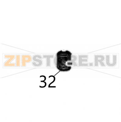 Nip spring (feed) Sato FX3-LX Nip spring (feed) Sato FX3-LXЗапчасть на деталировке под номером: 32Название запчасти на английском языке: Nip spring (feed) Sato FX3-LX.