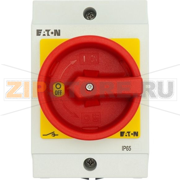 Выключатели главные, T0, 20 A, 4 модуля, 8-полюсн Eaton T0-4-8344/I1/SVB 