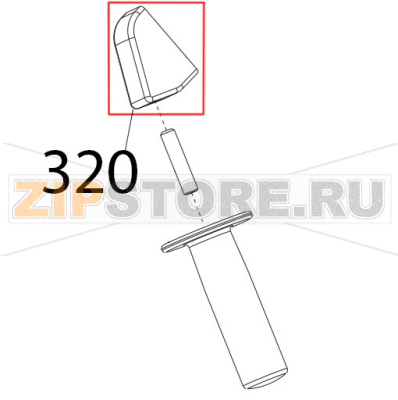 Blocch. impug. LNR and VAS, DAL04 Sirman Palladio 350 Blocch. impug. LNR and VAS, DAL04 Sirman Palladio 350Запчасть на деталировке под номером: 320
