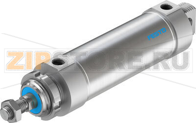 Пневмоцилиндр круглый Festo DSNU-63-125-P-A 