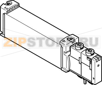 Распределитель с электроуправлением Festo VUVG-B18-T32C-AZT-F-1T1L 