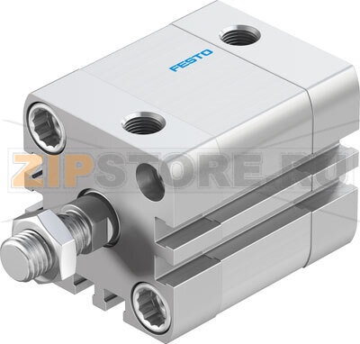 Пневмоцилиндр компактный Festo ADN-32-15-A-P-A 