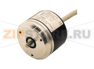 Инкрементальный поворотный шифратор Incremental rotary encoder RVI58X-*******1 Pepperl+Fuchs General specificationsDetection typephotoelectric samplingPulse countmax. 5000Functional safety related parametersMTTFd140 aMission Time (TM)20 aL10h70 E+9 at 6000 rpmDiagnostic Coverage (DC)0 %Electrical specificationsOperating voltage10 ... 30 V DCNo-load supply currentmax. 60 mAOutputOutput typepush-pull, incrementalVoltage drop< 3 VLoad currentmax. per channel 40 mA , short-circuit prtected (not&nbspwith&nbspUb), reverse polarity protectedOutput frequencymax. 200 kHzRise time400 nsConnectionCable&empty7.8 mm, 6 x 2 x 0.14 mm2, 1 mStandard conformityDegree of protectionDIN&nbspEN&nbsp60529, IP64Climatic testingDIN&nbspEN&nbsp60068-2-3, no moisture condensationEmitted interferenceEN&nbsp61000-6-4:2007/A1:2011Noise immunityEN&nbsp61000-6-2:2005Shock resistanceDIN&nbspEN&nbsp60068-2-27, 100&nbspg, 3&nbspmsVibration resistanceDIN&nbspEN&nbsp60068-2-6, 10&nbspg, 10&nbsp...&nbsp2000&nbspHzApprovals and certificatesUL approvalcULus Listed, General Purpose, Class 2 Power SourceAmbient conditionsOperating temperature&nbspGlass disk-30 ... 70 °C (-22 ... 158 °F) , fixed cablePlastic disk-30 ... 60 °C (-22 ... 140 °F) , fixed cableStorage temperatureGlass disk-30 ... 70 °C (-22 ... 158 °F)Plastic disk-30 ... 70 °C (-22 ... 158 °F)Mechanical specificationsMaterial&nbspHousingpowder coated aluminumFlangealuminumShaftStainless steelMassapprox. 350 gRotational speedmax. 6000 min -1Moment of inertia&le 25  gcm2Starting torque&le 1.5 NcmShaft load&nbspAxial40 NRadial60 NData for application in connection with hazardous areasEC-Type Examination CertificateGroup, category, type of protection  II 3G Ex nA IIB T4 Gc  II 3D Ex tc IIIC T105°C Dc IP64Directive conformityDirective 94/9/ECEN 60079-0:2012 , EN 60079-15:2010 , EN 60079-31:2009