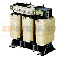 3-фаз. трансформатор управл./ разделительный трансформатор PN = 10 KVA VDE/UL/CSA перв Y 500-440-380+/-20 V перв D 289-254-220+/-11 V втор Y 400/D 230 векторная группа : IIIIII0 EN 61558-2-1, -2-2, -2-4 степень защиты IP23 Siemens 4AU3912-8CC40-0HC0