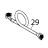 Inlet water hose Fagor HMM-6/11