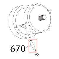 Vite senza testa DIN913, M8x45CE Sirman Palladio 350 Top
