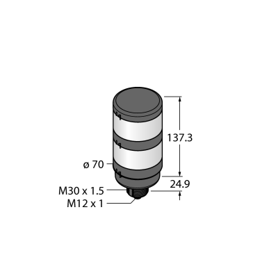 Колонна сигнальная, модульная Turck TL70GRQ 