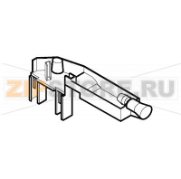 Corpo fisso erogatore gri RAL 7015 Saeco Royal Exclusive