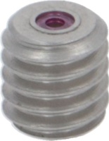 STEEL NOZZLE M4 ø 0.7 mm IN RUBY