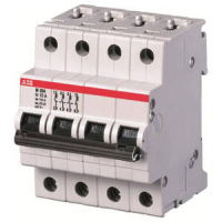 Выключатель автоматический четырехполюсный, M204 20A ABB 2CDA284799R0201