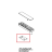 Zinс plated door counterstirrup C.T. Unox XVC 704 