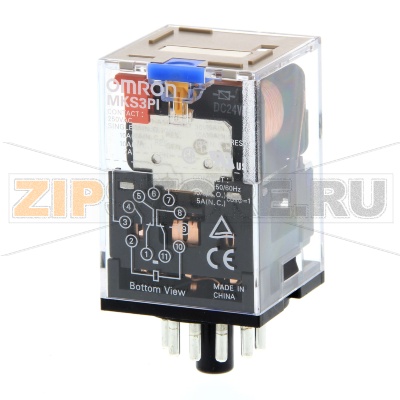Реле электромеханическое Omron MKS3PI 24VDC 