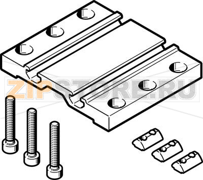 Комплект монтажный Festo VAME-R4-20-PA 
