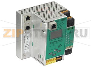 Шлюз AS-Interface Gateway/Safety Monitor VBG-EC-K30-DMD-S32-EV Pepperl+Fuchs Описание оборудованияEtherCat gateway with integrated safety monitor, double master for 2 AS-Interface networks, power supply input with decoupling coils