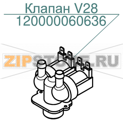 Клапан V28 Abat ПКА10-11ПП2 Клапан V28 для пароконвектомата Abat ПКА10-11ПП2
Производитель: ЧувашТоргТехника

Запчасть изображена на деталировке под номером:&nbsp;120000060636