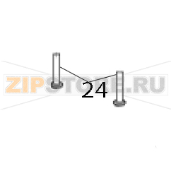 Screw, TP 3*15, MOQ 50 pcs TSC TDP-324W Screw, TP 3*15, MOQ 50 pcs TSC TDP-324WЗапчасть на деталировке под номером: 24