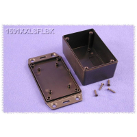 Корпус 110x82x44 мм, материал: пластик, черный, 1 шт Hammond 1591XXSSFLBK
