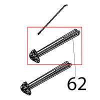 Resistenza 4500 Вт flangia triangolare Teikos TS983