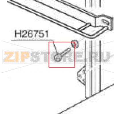 Screw Tc 6X12 Comenda GFS 90 Screw Tc 6X12 Comenda GFS 90Запчасть на деталировке под номером: H26751Название запчасти на английском языке: Screw Tc 6X12 Comenda GFS 90