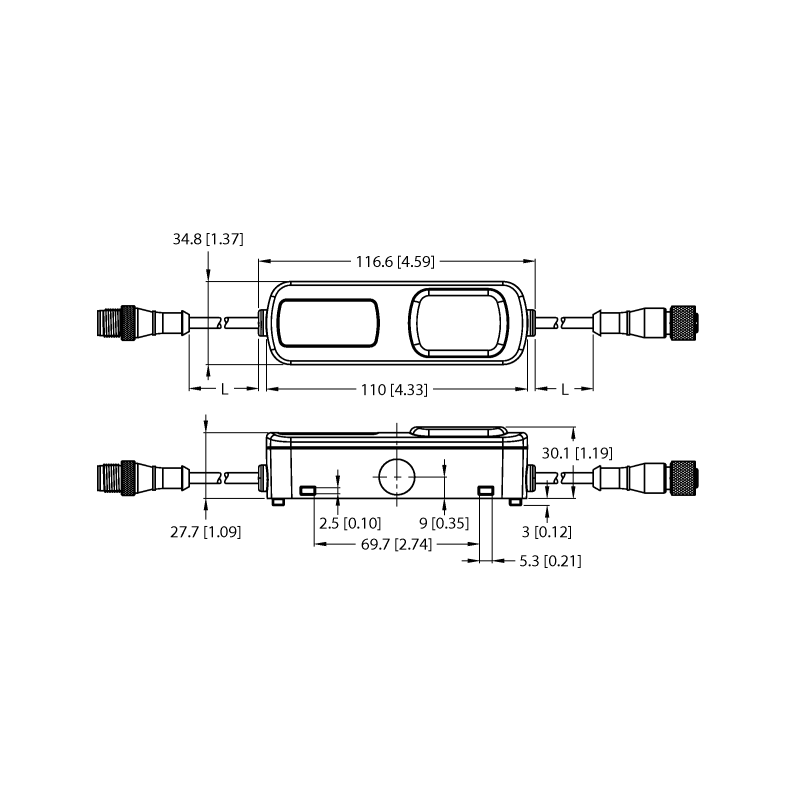 Датчик положения Turck PTL110S-LD3-QPS150 