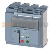 fixed-mounted sw. disconnector frame 1600; with RTC and 4AUX Icu=55kA @ 415V, 4-pole, right SD100; In=800A without overload protection w/o short-circuit protection rear horizontal connection Siemens 3VA2780-1.A22-....